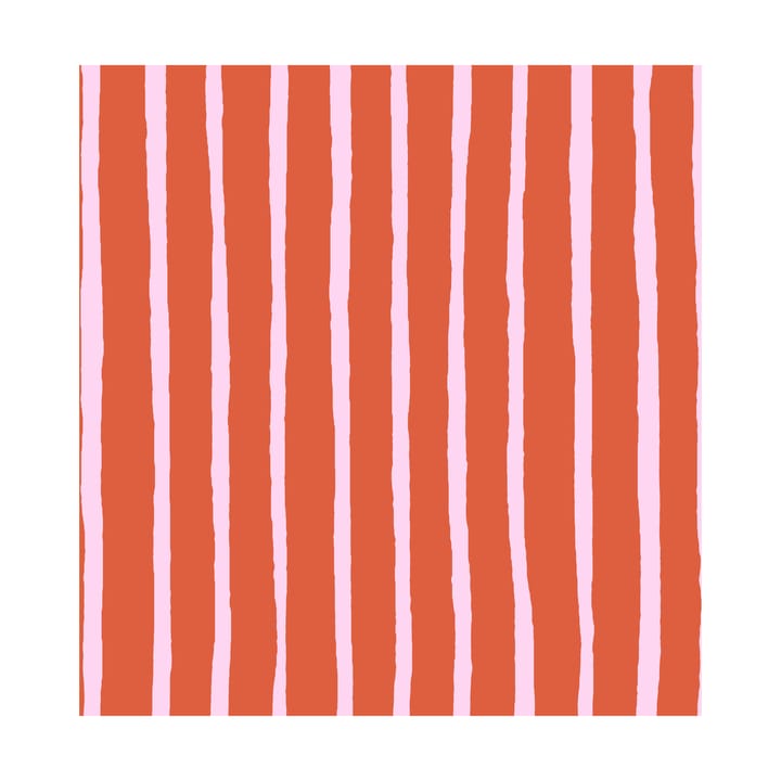 Piccolo serviet 33x33 cm 20-pak - Orange-Pink - Marimekko