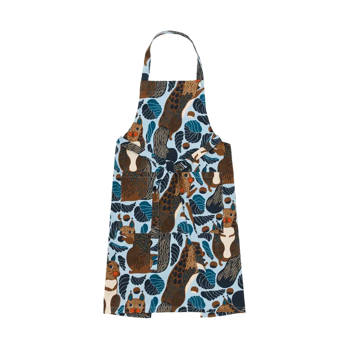 Pieni Kurre forklæde - Sky blue-multicolour - Marimekko