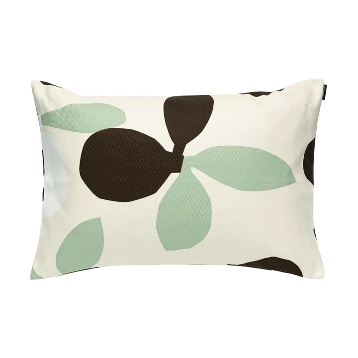Pieni Omppo pudebetræk - White, green, 40x60 cm - Marimekko