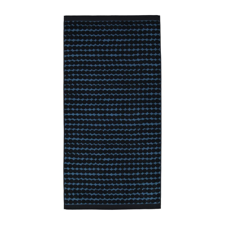 Pieni Räsymatto badehåndklæde 70x140 cm - Petrol-black - Marimekko