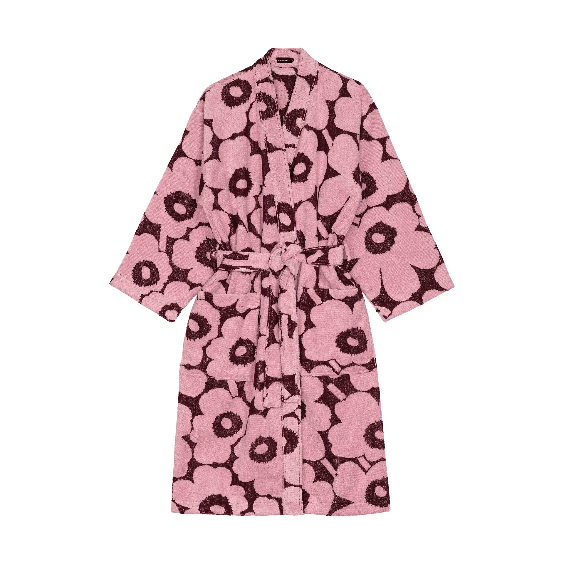 Pieni Unikko badekåbe L, Plomme-lyserød Marimekko