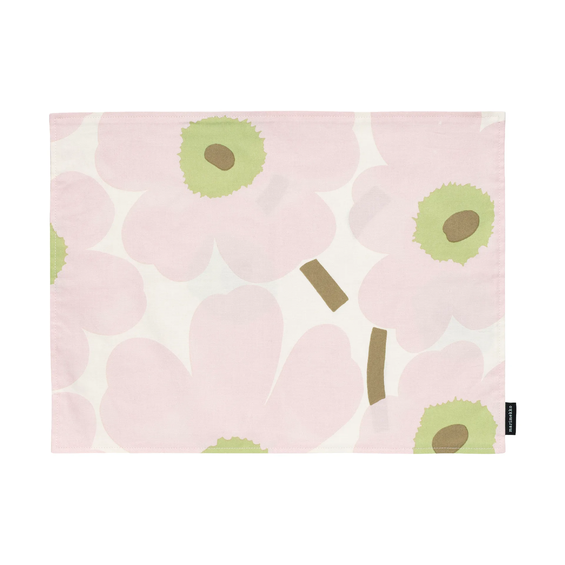 Pieni Unikko dækkeserviet akryl, Off white-pink-pear-sand Marimekko