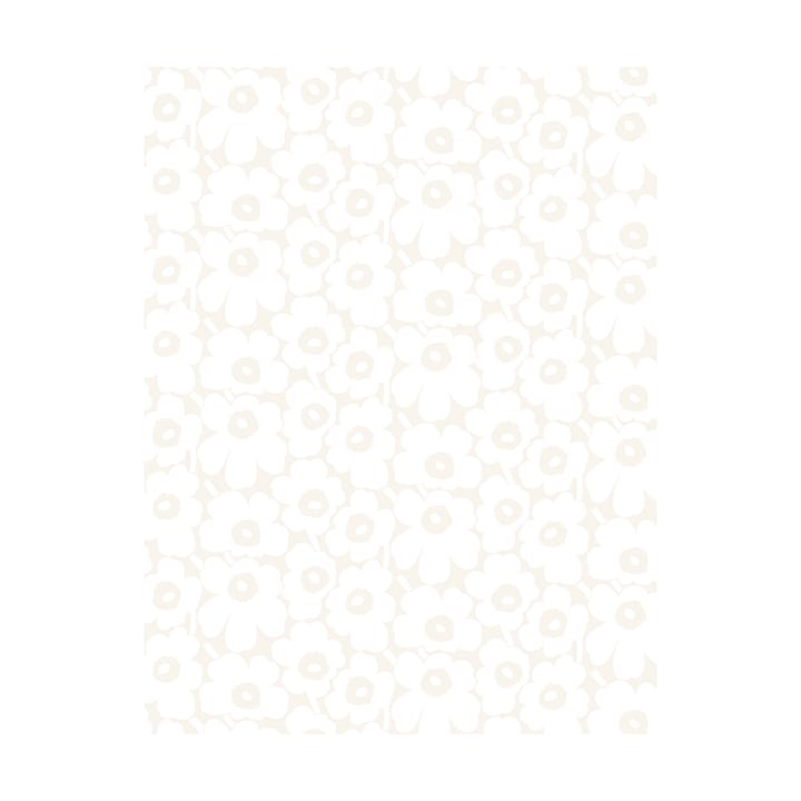 Pieni Unikko voksdug - White - Marimekko