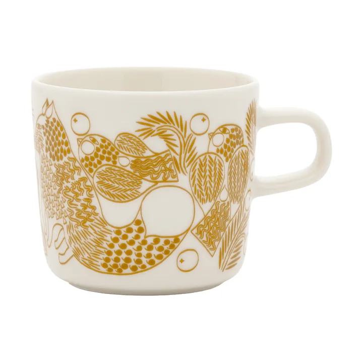 Piirto Ketunmar kaffekop - White-bronze brun, 20 cl - Marimekko