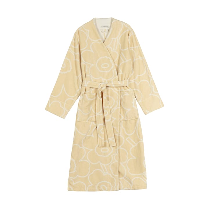 Piirto Unikko badekåbe beige - S - Marimekko