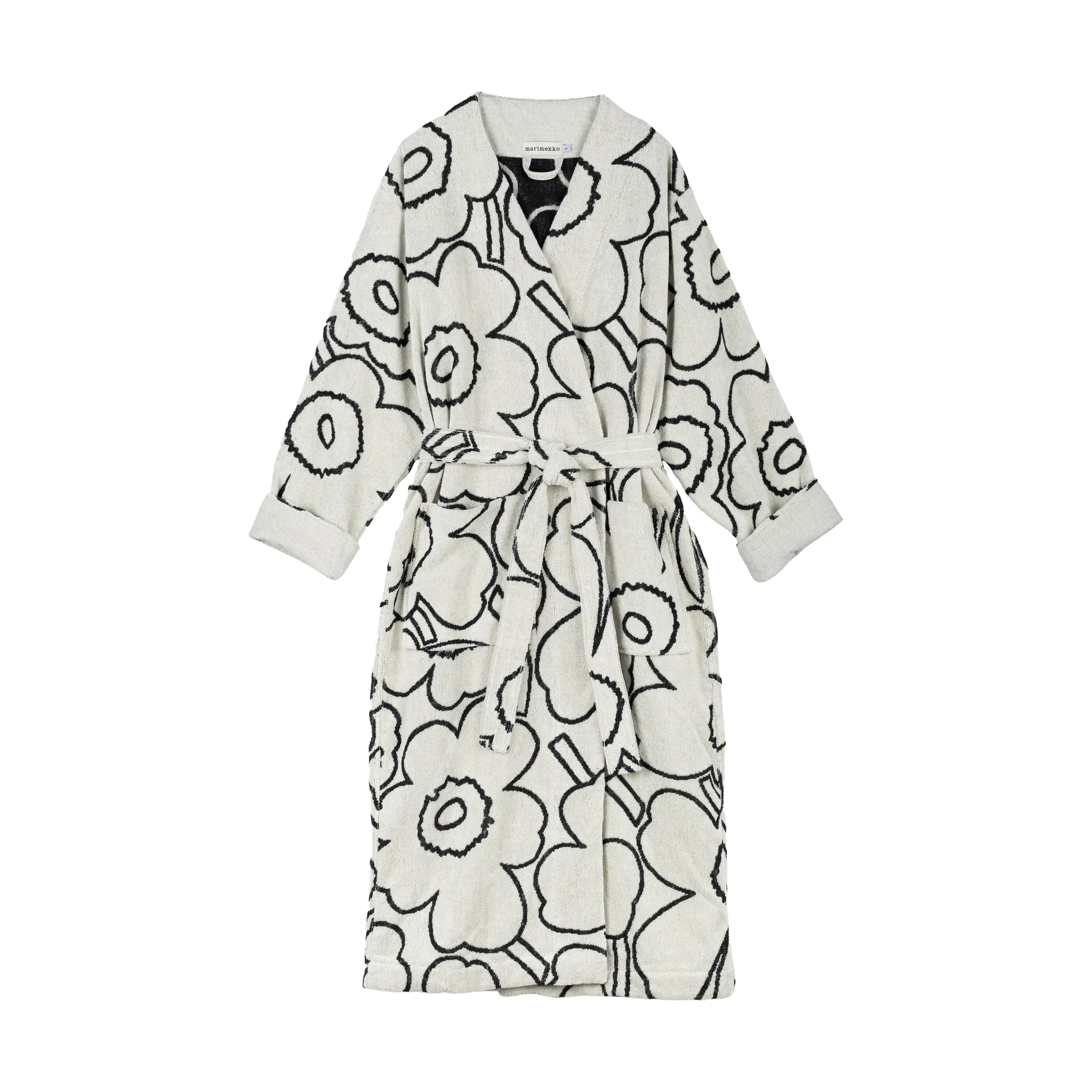 Piirto Unikko badekåbe black, S Marimekko