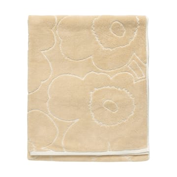 Piirto Unikko badhåndklæde 100x160 cm - Beige - Marimekko