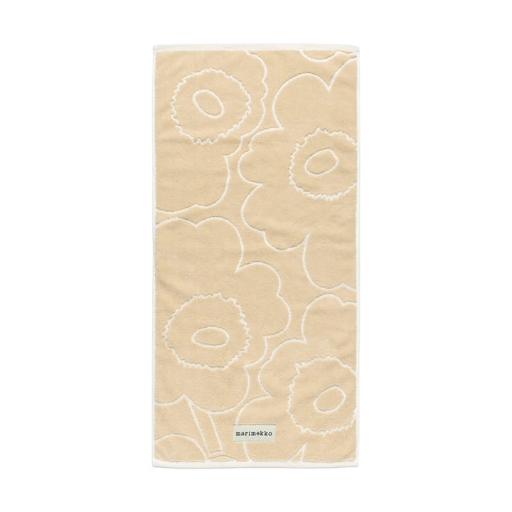 Piirto Unikko håndklæde 50x100 cm - Beige - Marimekko