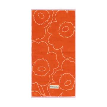 Piirto Unikko håndklæde 50x100 cm - Burnt orange-pink - Marimekko