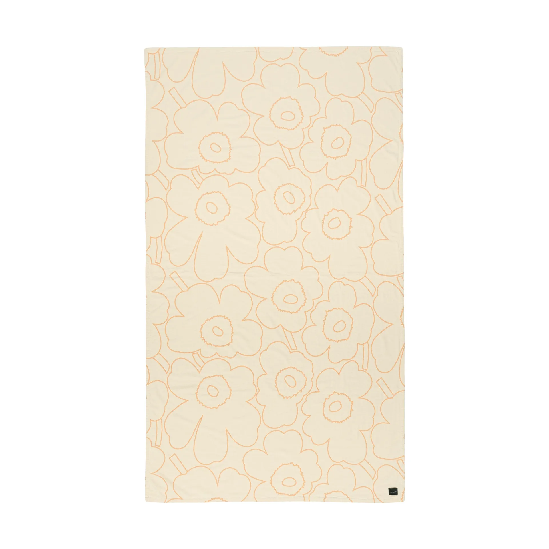 Piirto Unikko sengetæppe 160x260 cm, Beige Marimekko