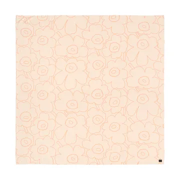 Piirto Unikko sengetæppe 260x260 cm - Beige - Marimekko