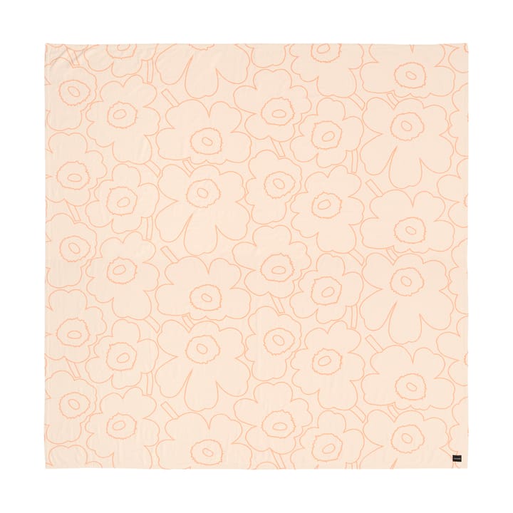Piirto Unikko sengetæppe 260x260 cm - Beige - Marimekko