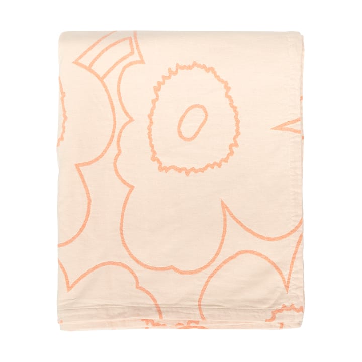 Piirto Unikko sengetæppe 260x260 cm, Beige Marimekko