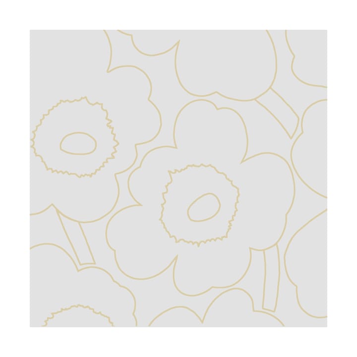 Piirto Unikko serviet 33x33 cm 20-pak - Cream Gold - Marimekko