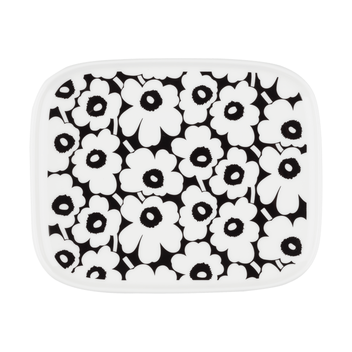 Pikkuinen Unikko fad 12x15 cm - Black-white - Marimekko