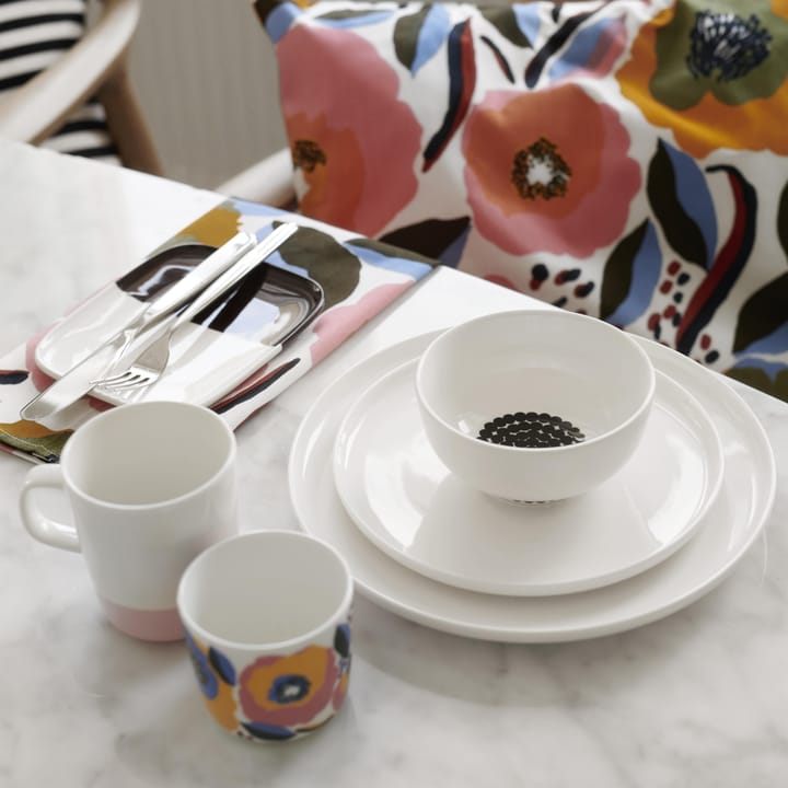 Puolikas krus 25 cl - hvid-lyserød - Marimekko