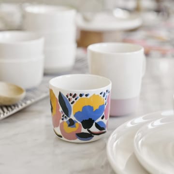 Puolikas krus 25 cl - hvid-lyserød - Marimekko