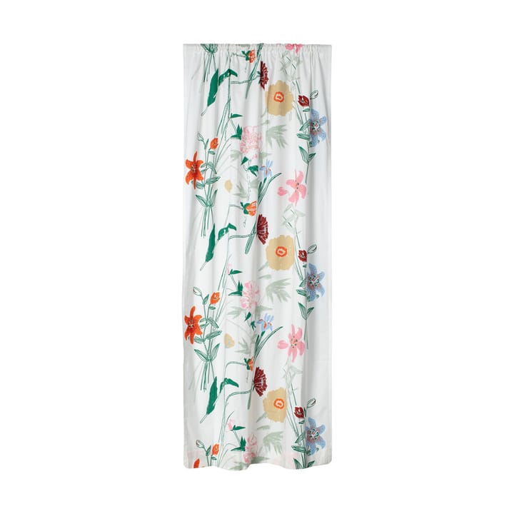 Puutarhakutsut gardinlængde 135x245 cm - White-green-orange-beige - Marimekko