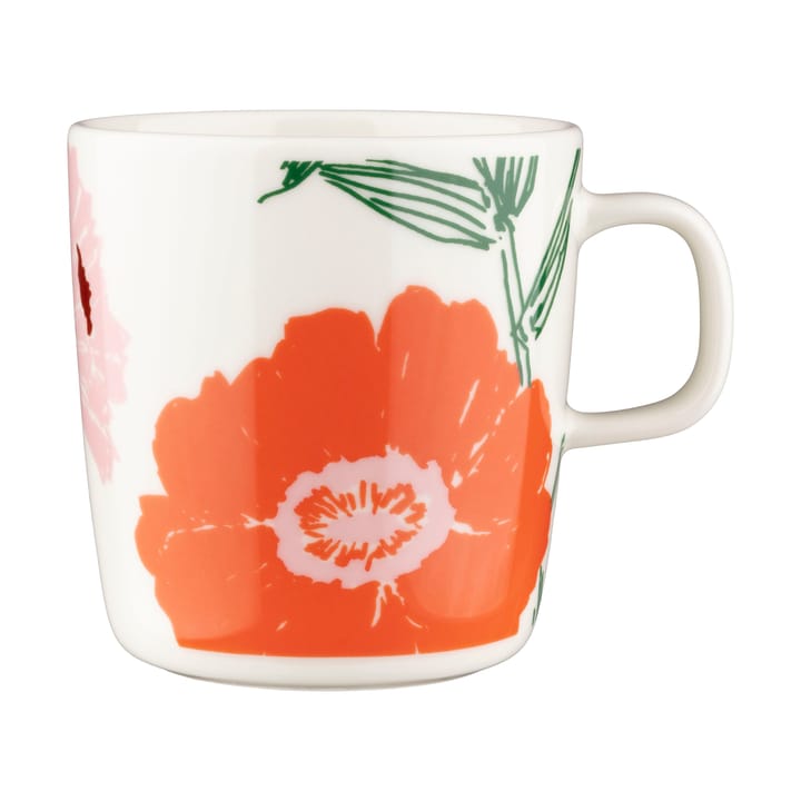 Puutarhakutsut krus 40 cl - White-green-orange - Marimekko