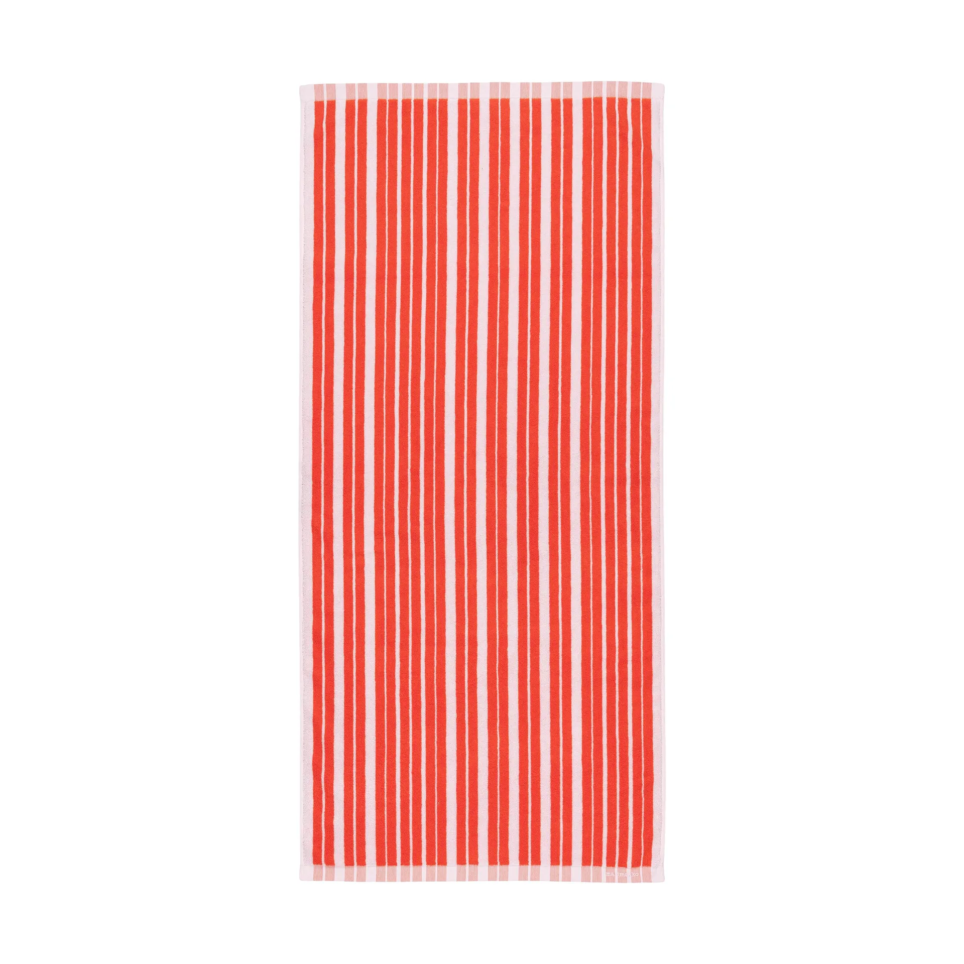 Raide badehåndklæde 70x150 cm, Red-light pink Marimekko