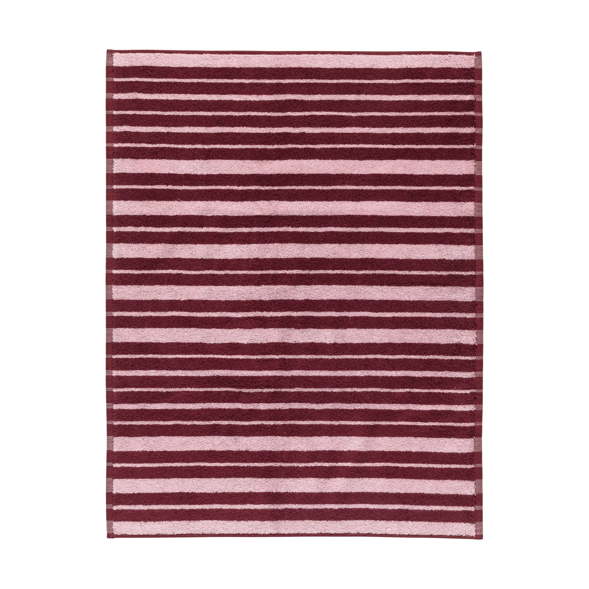 Raide bademåtte 50x70 cm, Burgundy-pink Marimekko