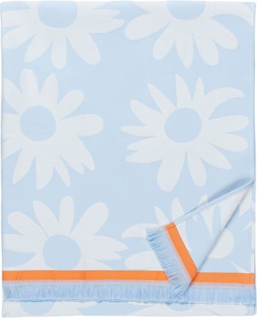 Rakastaa ei rakasta hamam badehåndklæde 91x165 cm - Orange-Off-white-light blue - Marimekko