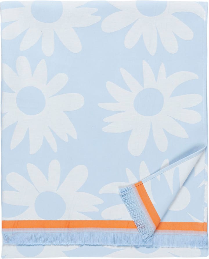 Rakastaa ei rakasta hamam badehåndklæde 91x165 cm, Orange-Off-white-light blue Marimekko