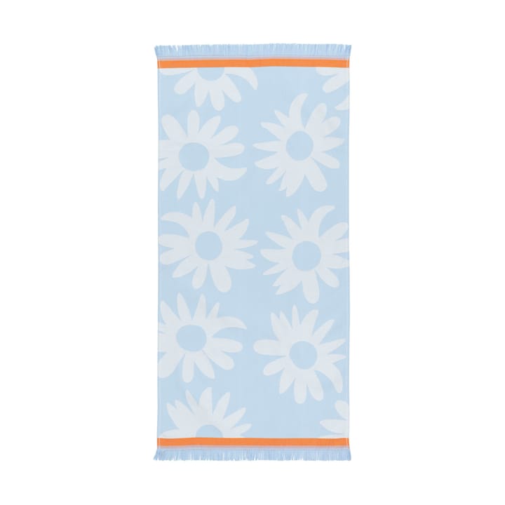 Rakastaa ei rakasta hamam håndklæde 45x92 cm - Orange-Off-white-light blue - Marimekko