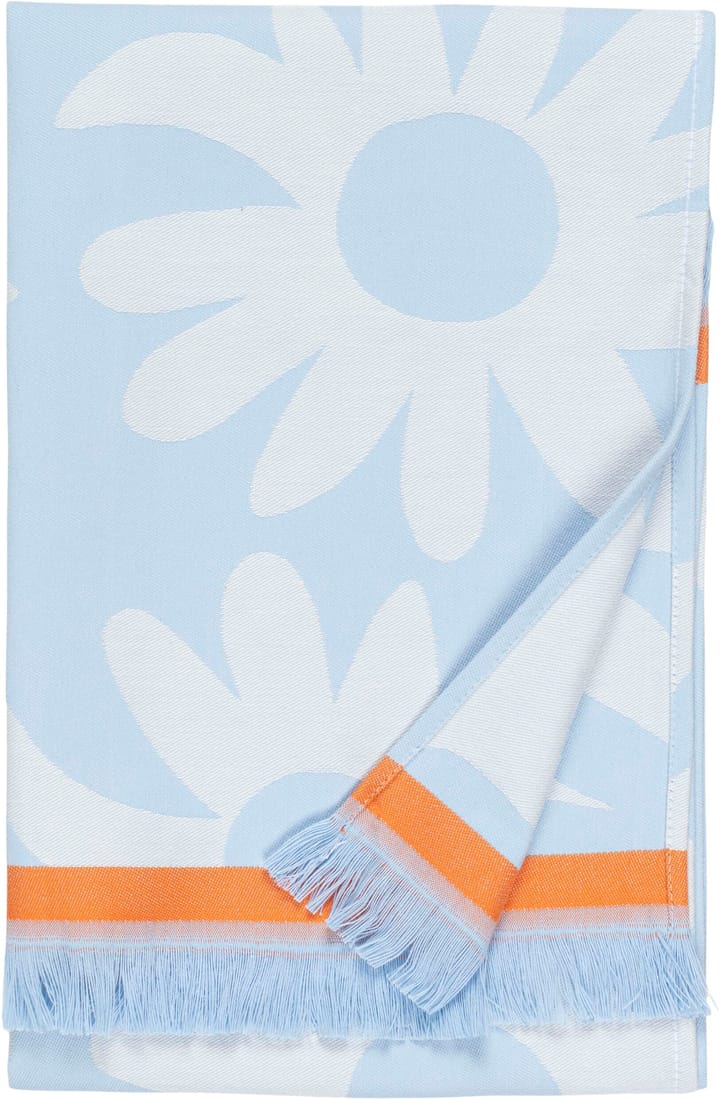 Rakastaa ei rakasta hamam håndklæde 45x92 cm, Orange-Off-white-light blue Marimekko