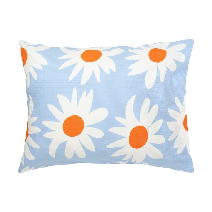 Rakastaa ei rakasta pudebetræk 50x60 cm - Orange-Off-white-light blue - Marimekko