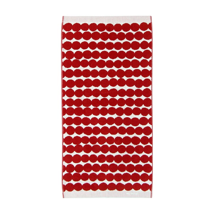 Räsymatto håndklæde rød - Håndklæde 50 x 100 cm - Marimekko