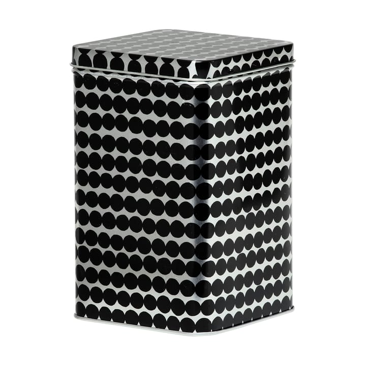 Räsymatto opbevaringskasse 17,5 cm - Grå-sort - Marimekko
