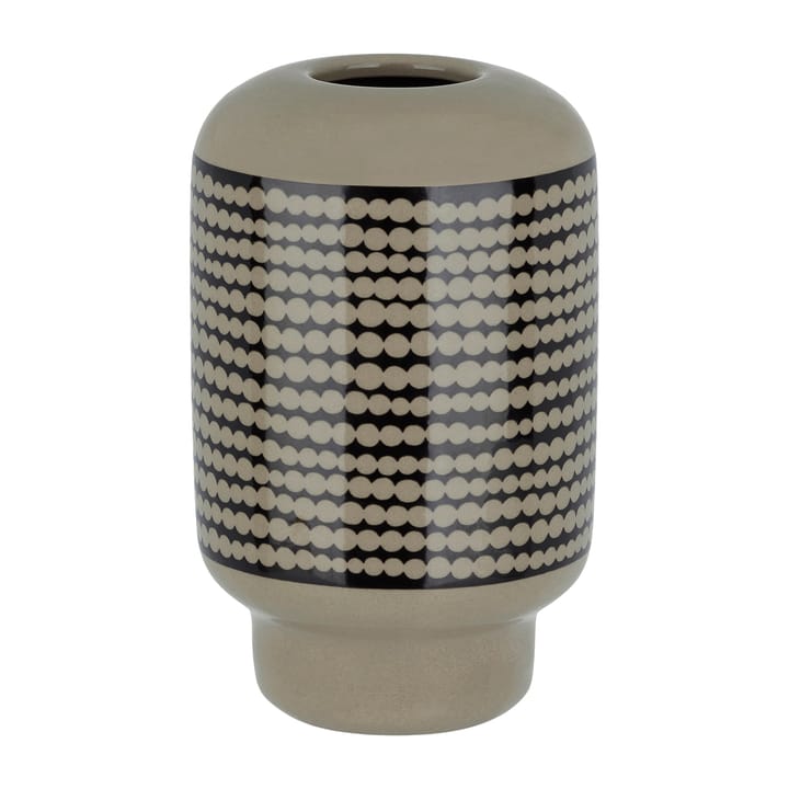 Räsymatto vase 14 cm - Terra/Black - Marimekko