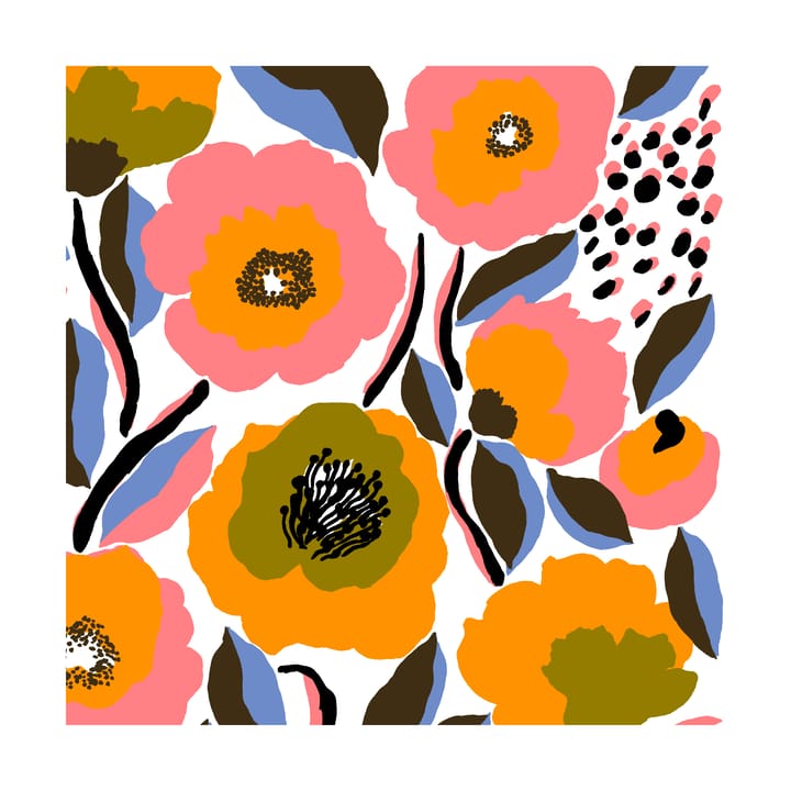 Rosarium servietter 33x33 cm 20-pak - White - Marimekko