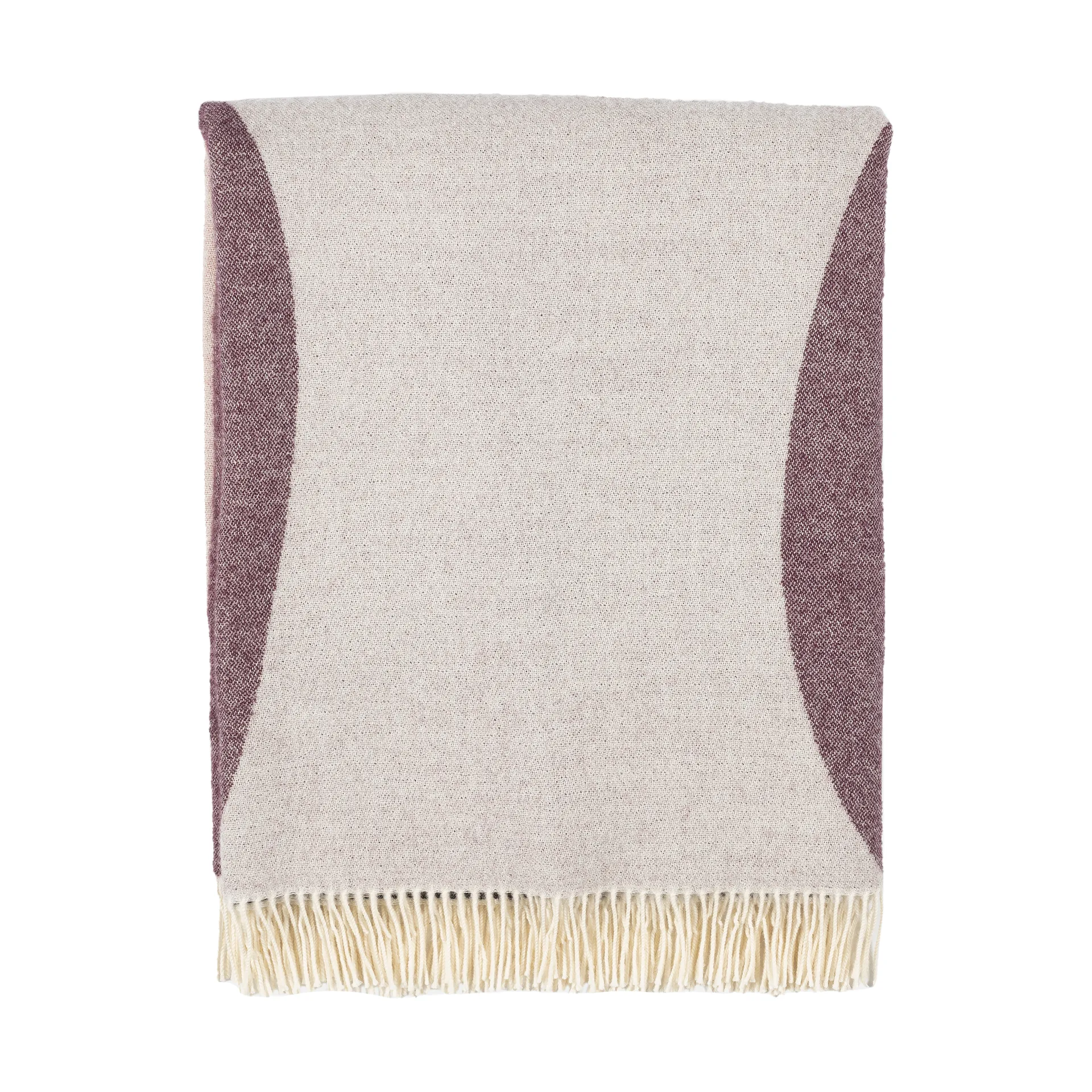 Sambara tæppe 140x180 cm, Off white-red-brown Marimekko