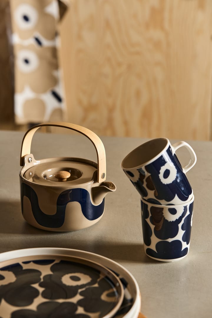 Seireeni tekande 7 dl, Terra/Mørkeblå Marimekko