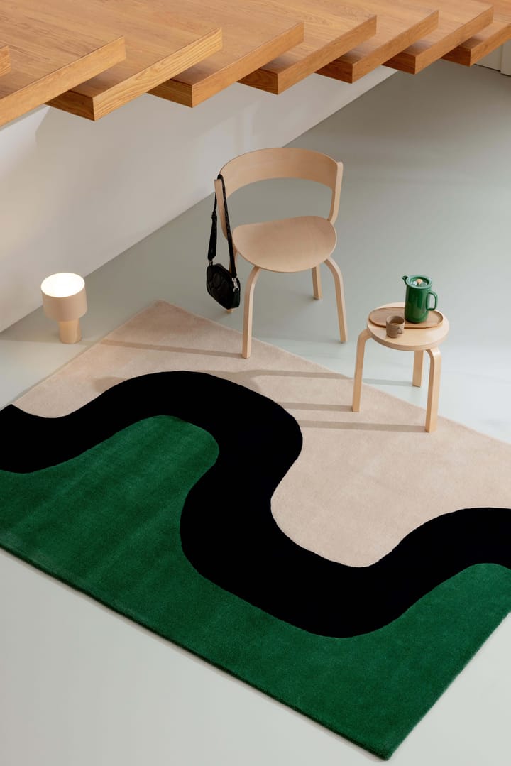 Seireeni uldtæppe, Green, 170x240 cm Marimekko