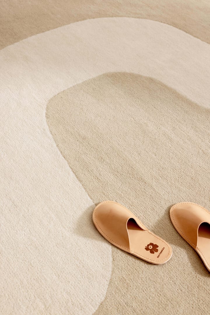 Seireeni uldtæppe, Warm Beige, 200x280 cm Marimekko