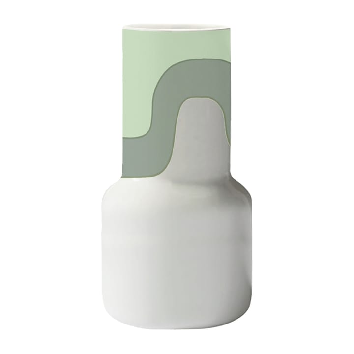 Seireeni vase 25 cm - Hvid/Mint/Mosgrøn - Marimekko