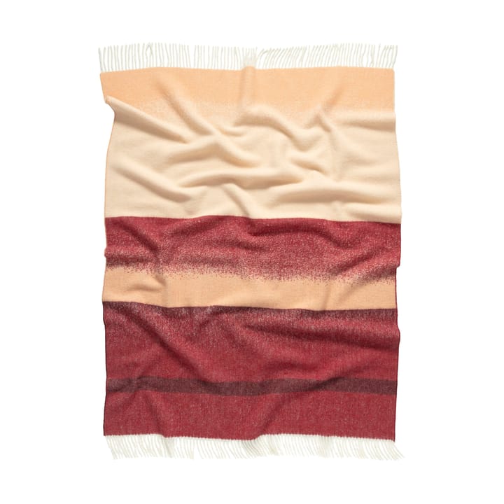 Selänne plaid 130x170 cm, Bordeaux-off white, peach Marimekko