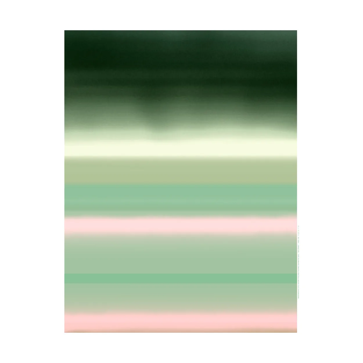 Marimekko Selänne stof Grøn