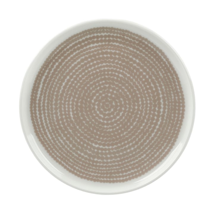 Siirtolapuutarha asiet Ø13,5 cm - White-beige - Marimekko