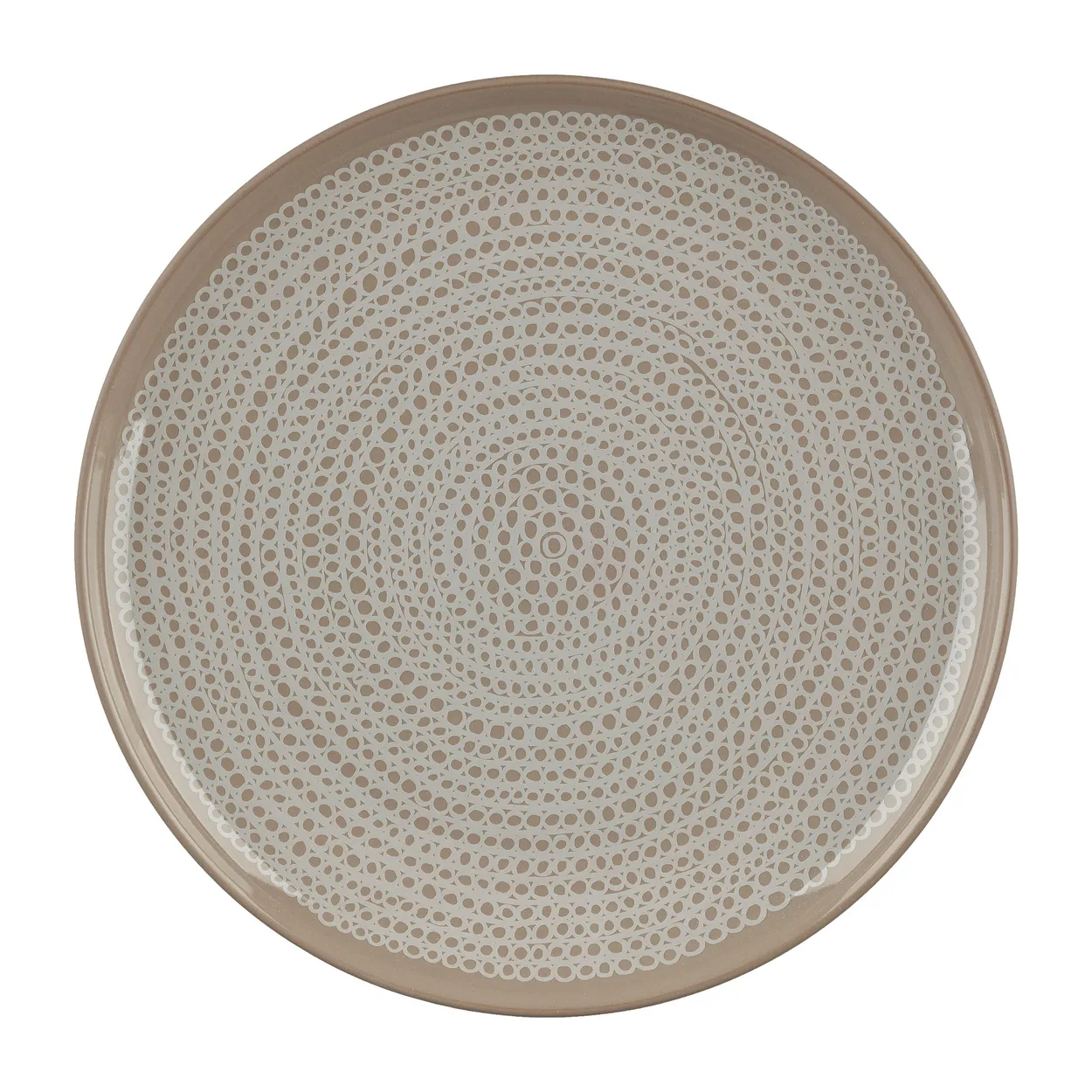 Marimekko Siirtolapuutarha tallerken Ø 25 cm Terra-white