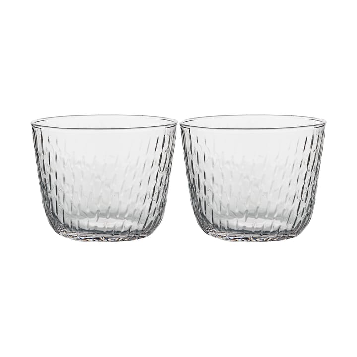 Syksy drikkeglas 2 dl 2-pak - Clear - Marimekko