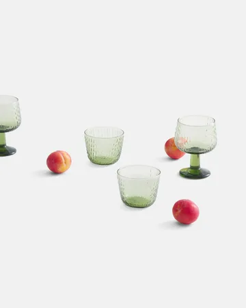 Syksy drikkeglas 2 dl 2-pak - Olive - Marimekko