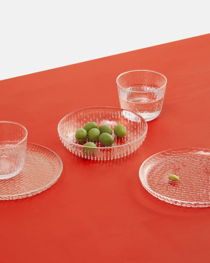 Syksy skål glas 2,5 dl 2-pak, Clear Marimekko