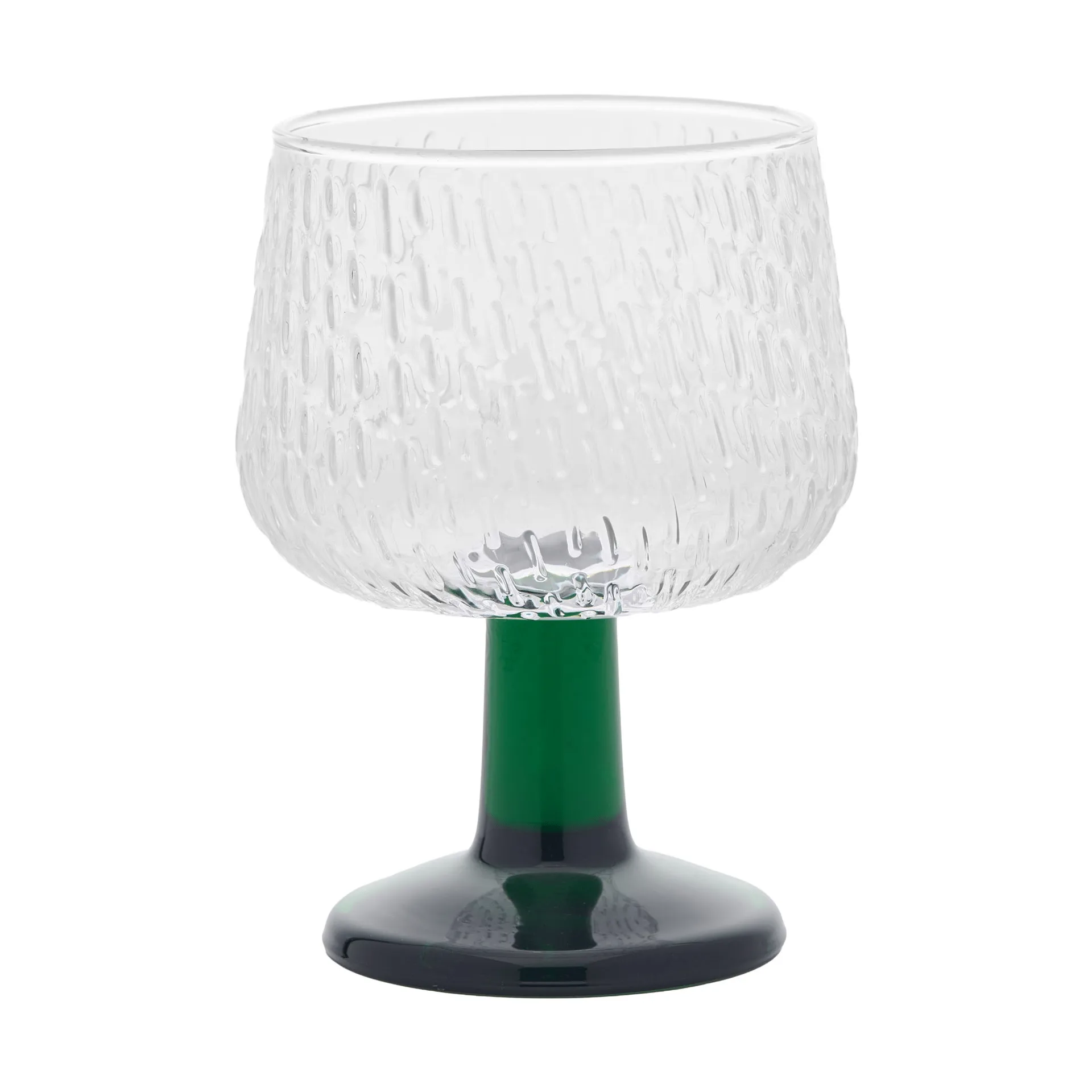 Syksy vinglas 2,5 dl, Clear-green Marimekko