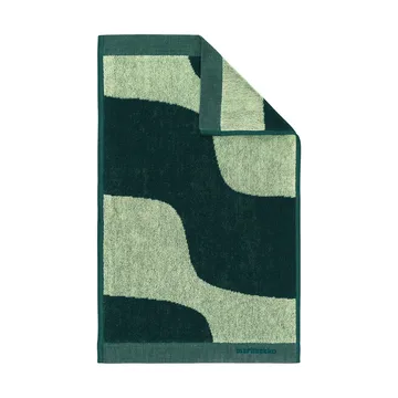Taifuuni gæstehåndklæde 30x50 cm - Pear-dark green - Marimekko