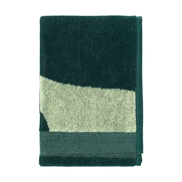 Taifuuni gæstehåndklæde 30x50 cm - Pear-dark green - Marimekko