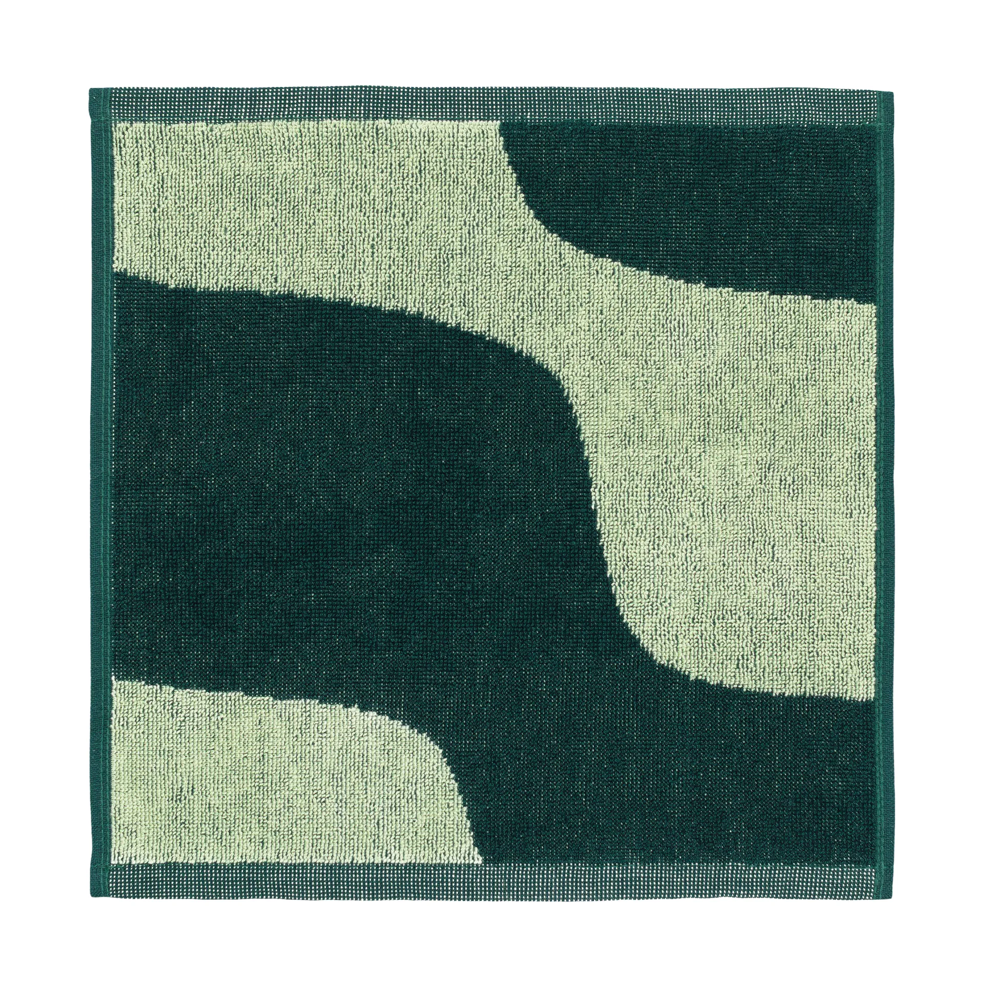 Taifuuni mini håndklæde 30x30 cm, Pear-dark green Marimekko